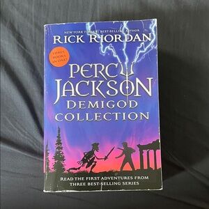 Rick Riordan Percy Jackson Demigod Collection - Purple Cover